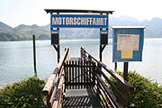 Schiffsanlegestelle in Kochel am See (Foto: Martin Schmitz)